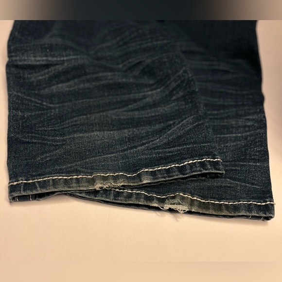 True Luck Mens Size‎ 34 x 30 Bootcut Heavy Stiching Jeans - Picture 14 of 16